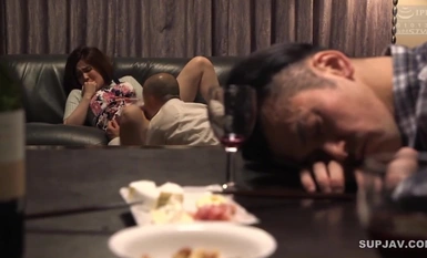 [Mosaic Destruction] NSPS-692 Cium Terlalu Tidak Senonoh Walaupun Saya Ada Suami Ya Tuhanku... Yuka Honjo