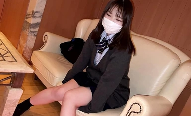 534IND-166 露脸 [私房摄影] 高考前与大胸妹子合影_她的胸大得没手掌心！