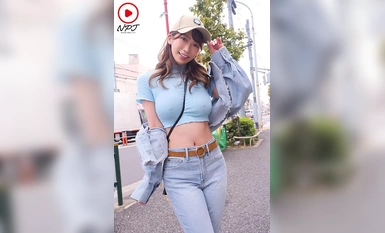 NPJS-029 好天气不戴胸罩漫步多巴多巴马乳房上拍摄的淫荡大奶子，在激烈的活塞运动中，尽情揉搓和吸吮乳房专用的软 G。