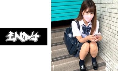 534POK-041 【個人撮影】ギャル風の制服女子とP活_下品な音を響かせてセルフイラマするドMビッチ