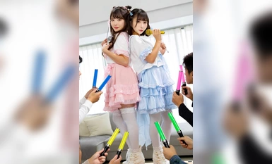 MBRK-003 ゼロ距離密着神ファンサロリ痴女ヒロインぐみかなちゃん メスガキWアイドル超過激M男感謝祭