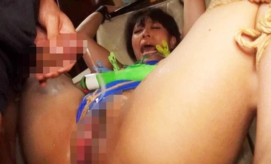 OHGG-004 Ejaculating big-breasted dominatrix muscle-wife gym trainer Minako Takemae