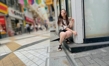 765ORECS-132 素人美少女とリモコンバイブお散歩人混みの中ビクビク震えてイキまくってしまう女子たち！まいかちゃんさやかちゃん