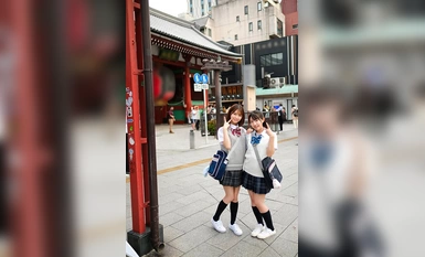 TANF-016 蒲公英☆献上！从乡下到东京的学校旅行中，性感女学生 Sumire 和 Hikaru 的烟草故事。