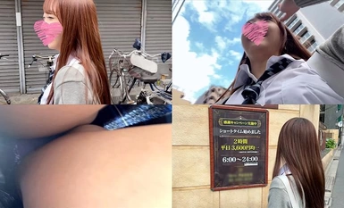 534CRT-006 17時間着用【個人撮影】色香ムンムンの紫パンツちゃん_パイパンの軟体美少/女とP活