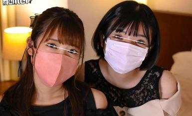 HUNTC-007 在不摘下面具的条件下，与爸爸的女孩进行阴部格斗拍摄！女孩们本应......但最后她们还是摘下了口罩和避孕套，甚至同意在里面射精！