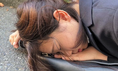 STSK-116 粘着生刺し営業研修～新人女性社員4名・OD中出し指導～