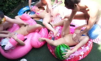 DJN-010 100cm boobs, big tits I-cup beautiful girl cosplayer outdoor exposure photo session