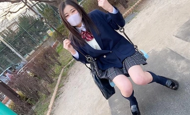 [モザイク破壊]534POK-058 ケツ好き必見【個人撮影】天真爛漫なナツカちゃんとの割り切り映像_幼い見た目のクセにエロ過ぎるお尻の持ち主です。