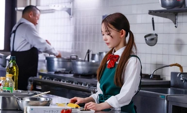 [모자이크 파괴]SDMF-040 유명 요리사 아빠는 내 몸을 핥으며 가게의 신메뉴를 만들고 있습니다. 미요유가