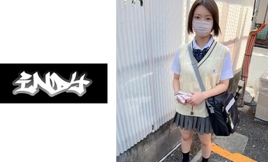 534IND-118 P-activities [Private filming] P-activities with short-hair gal with low height and big boobs _ Nakadashi on uniformed girl whose come face is too erotic.