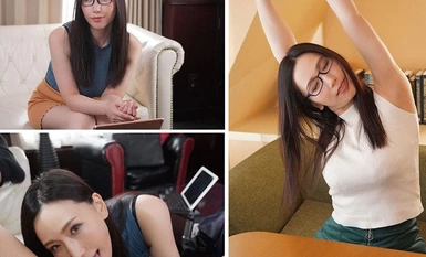 WAAA-351 妻と倦怠期中、官能小説家の義理姉に誘惑され中出しOK淫語で犯●れ続けたボク 佐山愛