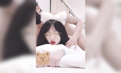 三月最新流出最美女神 不見星空 眼鏡御姐范被長屌網友後入美臀