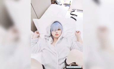 Nữ cosplayer phong cách loli với 130.000 người theo dõi trên Twitter, có thể mặn mà hoặc ngọt ngào, TS girl [Xiao Wujiang] lộ mặt trong buổi chụp hình riêng tư, thực hiện động tác ba người vặn vẹo và tấn công chàng trai thẳng yêu thích từ trước ra sau (1)