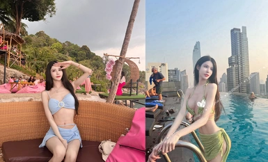 プロの足SM女王上海TSスーパーモデル "王家衛 "完全Twitterフィード長い足、悪魔の体、気質、優しい女性の声。