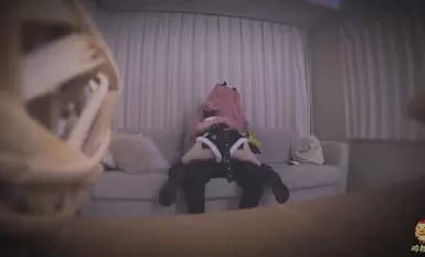 大神〖鸡教练〗18COS游戏，妹妹的特殊的惩罚方式可爱娇嫩的小脚丫穿上丝袜给哥哥足交骑乘榨精