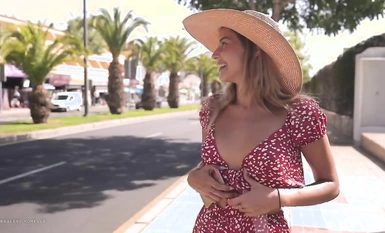 Pagkalantad sa kalye at hubad na paglalakad Bralessforever (Bitchinbubba) serye ng pinakamagandang seleksyon (12)