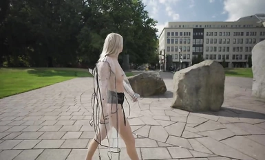 การเปิดรับแสงบนท้องถนนและการเดินเปล่า Bralessforever (Bitchinbubba) ซีรีส์ของตัวเลือกที่ดีที่สุด (6)