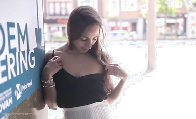 거리노출과 알몸걷기 Bralessforever(Bitchinbubba) 시리즈 베스트 셀렉션(3)