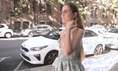 Tiếp xúc với đường phố và đi bộ khỏa thân Bralessforever (Bitchinbubba) loạt lựa chọn tốt nhất (16)