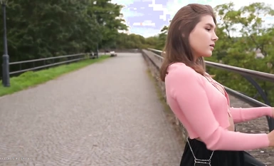 การสัมผัสถนนและการเดินเปล่า Bralessforever (Bitchinbubba) ซีรีส์ตัวเลือกที่ดีที่สุด (17)