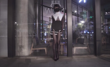 High-looking transvestite @西西(xixiyaxixi) scale exposure 4K collection (15)