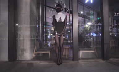 High-looking transvestite @西西(xixiyaxixi) scale exposure 4K collection (15)