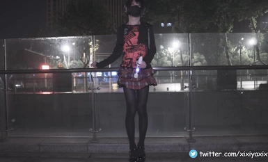 高顏值偽娘@曦曦(xixiyaxixi)尺度露出作4K合集 (16)