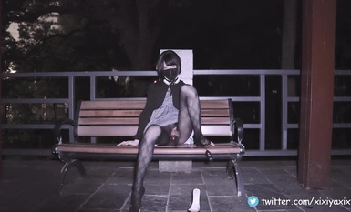 High-looking transvestite @西西(xixiyaxixi) scale exposure 4K collection (13)