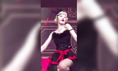 Korean girl group (G)I-DLE member @叶书华 exposed herself while dancing