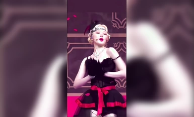 Korean girl group (G)I-DLE member @叶书华 exposed herself while dancing