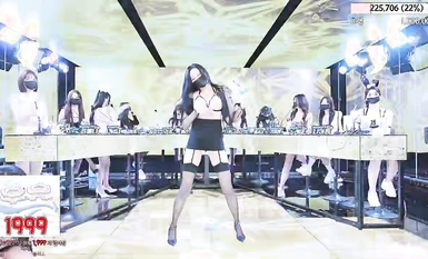 韩国BJ女团【Jinricp】裸舞直播秀(4)