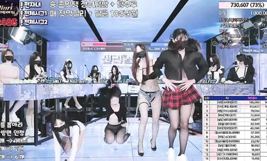 韩国BJ女团【Jinricp】裸舞直播秀(2)