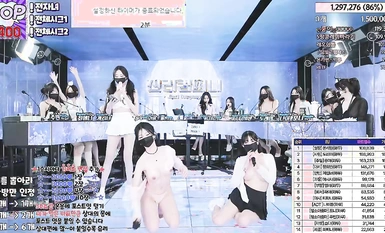 Korean BJ girl group [Jinricp] nude dance live show (2)