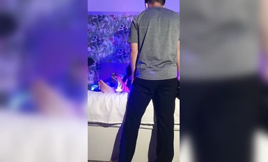 Jalang berkaca mata kontras [Ular Melompat] mempunyai figura jahat, menari telanjang dan bersemangat, dan membuatkan saya ingin melancap (6)