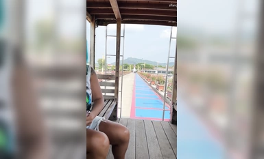 希威社红模茂木希子普吉岛旅拍露出视频（1）