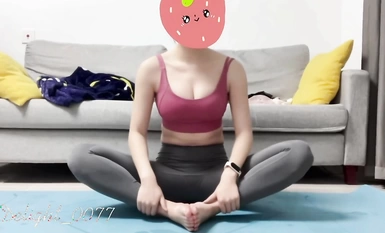 Nữ thần nữ sinh đỉnh cao "Little D Sister"-Yoga zw2