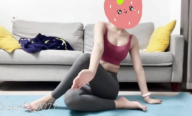 Nữ thần nữ sinh đỉnh cao "Little D Sister"-Yoga zw2