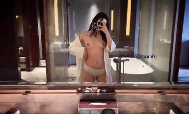 It was leaked in June 2024. The little stewardess [Devil60209461] on Twitter has a paid benefit with a threshold of 199, and the front and back are the best.