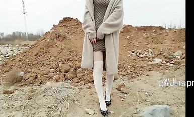 Eksklusibong appointment sa pinakamahusay na mabuting diyos ng pamilya na "sexydoll" - nakalantad sa outdoor construction site, higit sa 300 likes, patuloy na mag-update