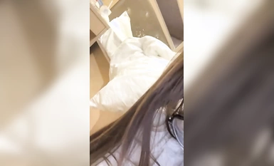 Nữ sinh đeo kính có khí chất oi bức và "không quá gầy". Chụp ảnh tư nhân phúc lợi tương phản với dáng người cao ráo, thân hình trẻ trung, nhiều màn trình diễn đạo cụ cực kỳ tương phản, Ziwei, quan hệ tình dục (7)