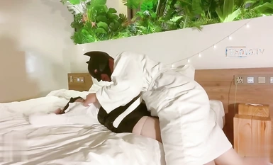 ✿Vẻ đẹp siêu nghịch ngợm❤️Người nổi tiếng trên Internet✿ Một cô gái trẻ xinh đẹp với thân hình mảnh khảnh và khuôn mặt lộ liễu ▌Yu Mengzi▌Trận đấu tay đôi đầu tiên, em gái say rượu đã bị con cặc to của nam chính cưỡng hiếp và xuất tinh dữ dội từ phía sau