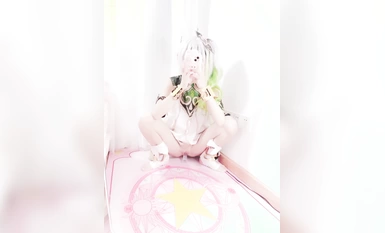 Twitter The ultimate contrast loli Xiaoling-chan (Nai-chan) self-touching and inserting the BB into her vagina with three super pink and tender BBs 01X.LJ (7)