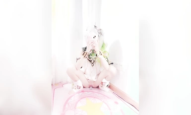 Twitter The ultimate contrast loli Xiaoling-chan (Nai-chan) self-touching and inserting the BB into her vagina with three super pink and tender BBs 01X.LJ (7)