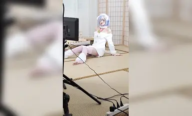 Top female model reveals her face and leaks secrets! Thousands of people want to buy the complete view of the goddess with millions of fans [Huan'er]. She has good looks and a good figure and is the favorite of financial owners. Video of having sex and creampie training a little bitch 2 (14)