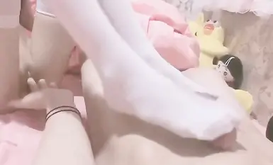 귀여운 작은 인간형 암캐 로리 "마오마오장" 나쁜 아빠의 비행기 컵 (7)