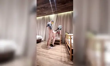 重磅佳作！人生赢家推特富豪大神【海盗船长】私拍第四弹，重金全包九头身极品外围女神3P淫乱前后夹击2