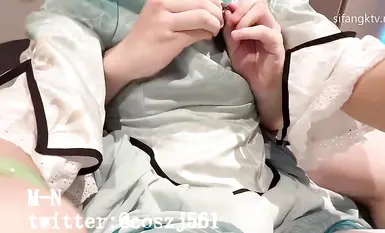 軟萌甜美極品粉嫩小可愛『coszj561』稚嫩絲足足交 稚嫩白虎美穴又粉又嫩又緊 被主人開發成小母狗[下] (14)