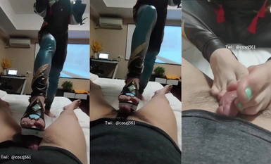 Mềm mại và ngọt ngào, cô bé xinh xắn màu hồng và dịu dàng cuối cùng "coszj561" có bàn chân và footjob non nớt như lụa, âm hộ xinh đẹp của hổ trắng non nớt có màu hồng, dịu dàng và chặt chẽ, được chủ nhân phát triển thành một con chó cái nhỏ [Phần 2] (9)