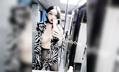 高能預警！極品身材顏值巔峰！比女神還要女神的外圍TS【沐習】約炮阿三及各種不雅性愛自拍，直男最愛 (1)